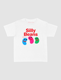 silly beans baby tee - In Print We Trust