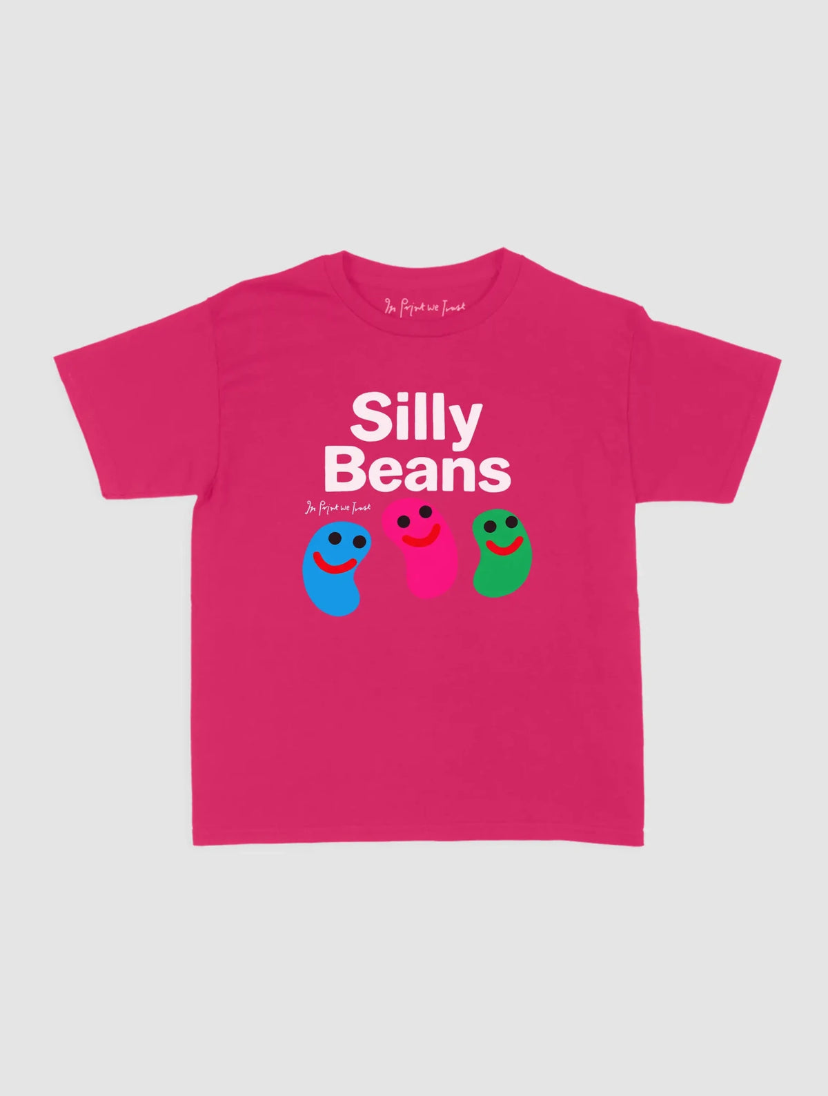 silly beans baby tee - In Print We Trust