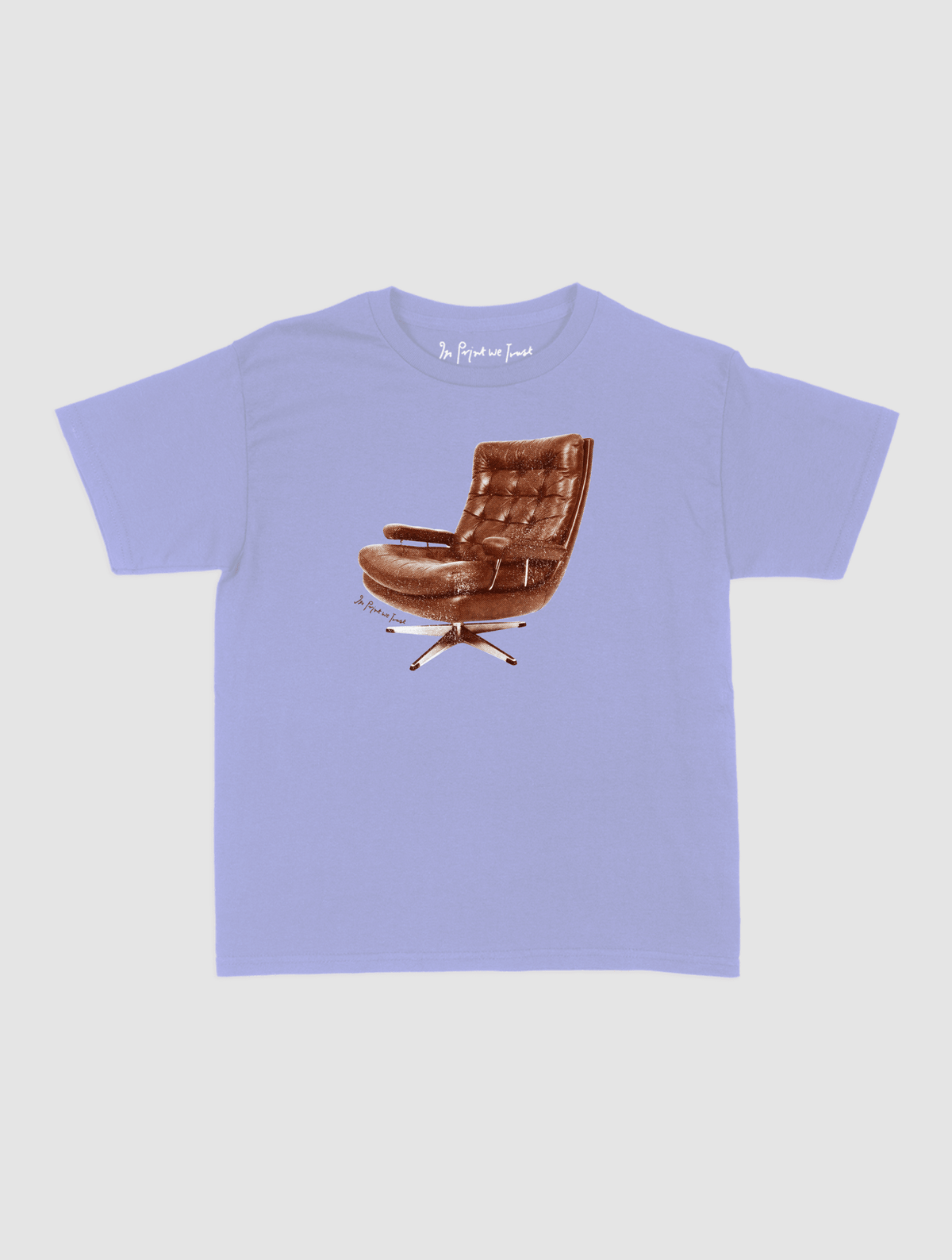 sit down baby tee - In Print We Trust
