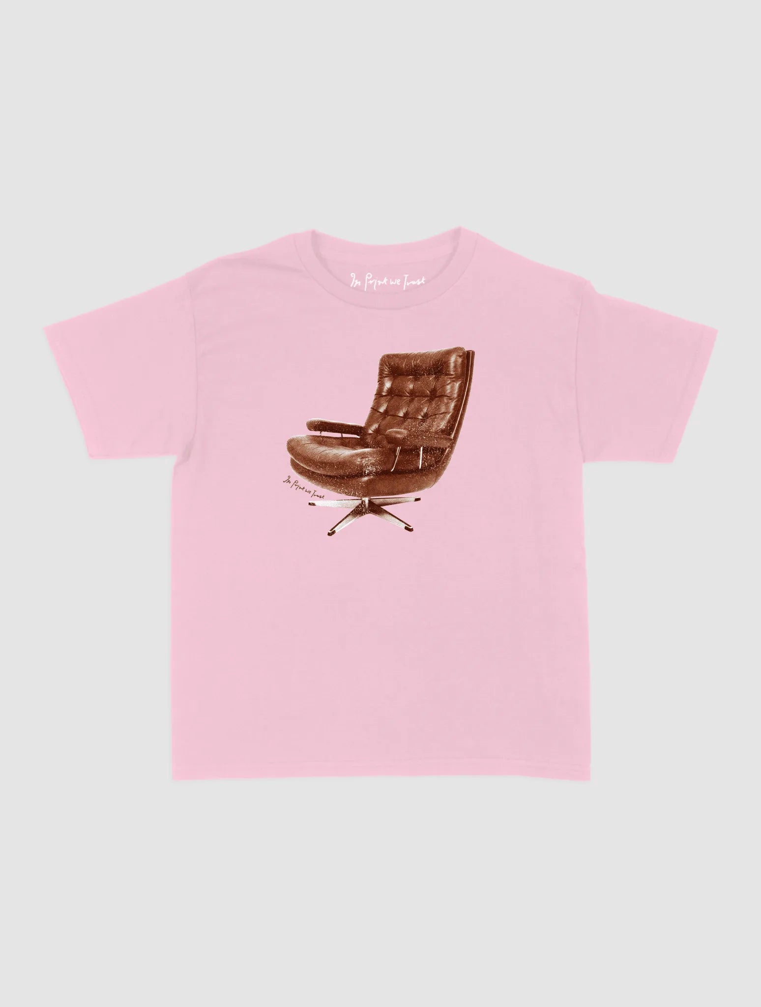 sit down baby tee - In Print We Trust