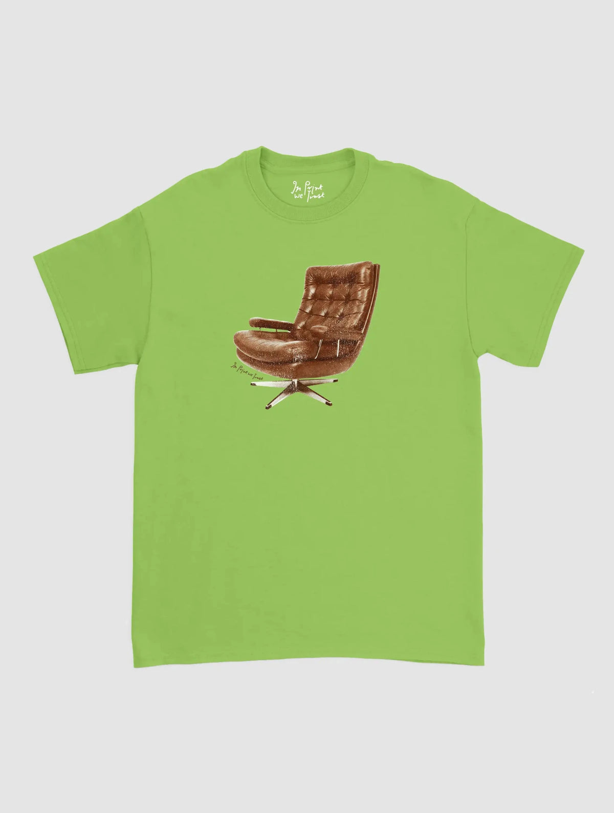 sit down classic tee - In Print We Trust