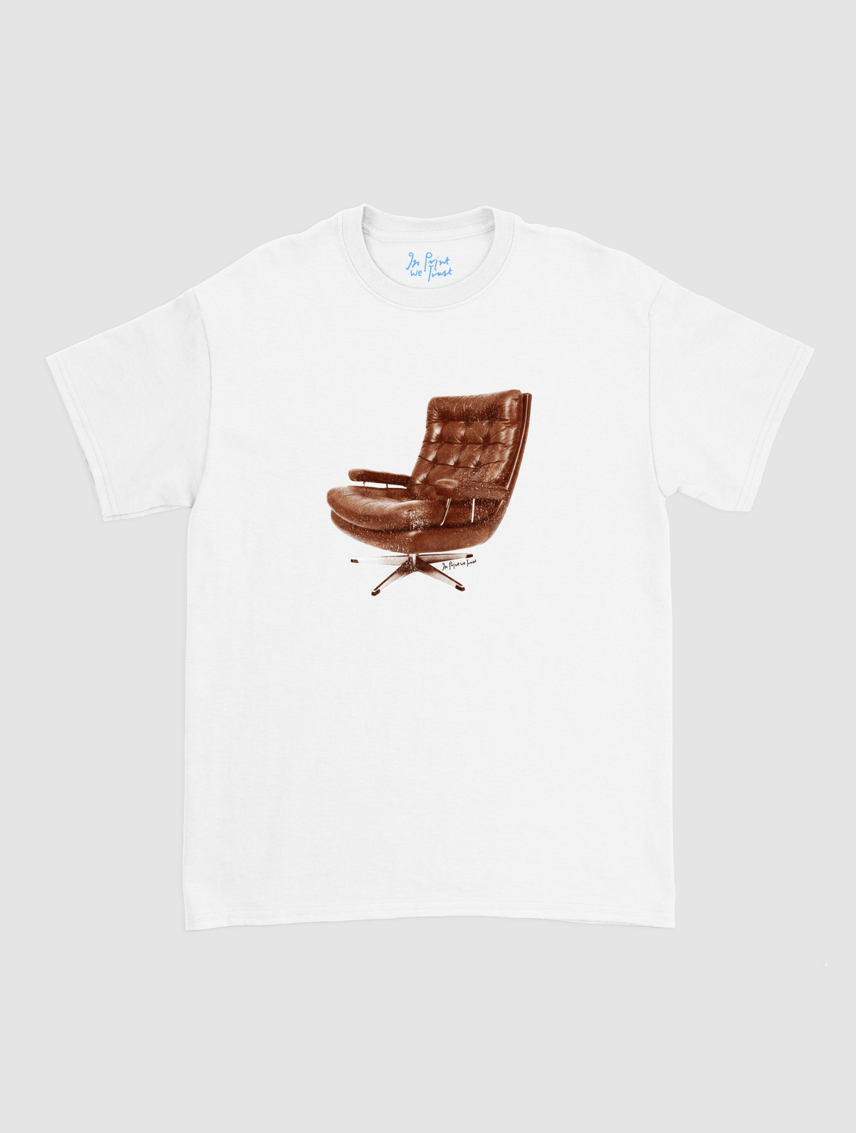 sit down classic tee - In Print We Trust