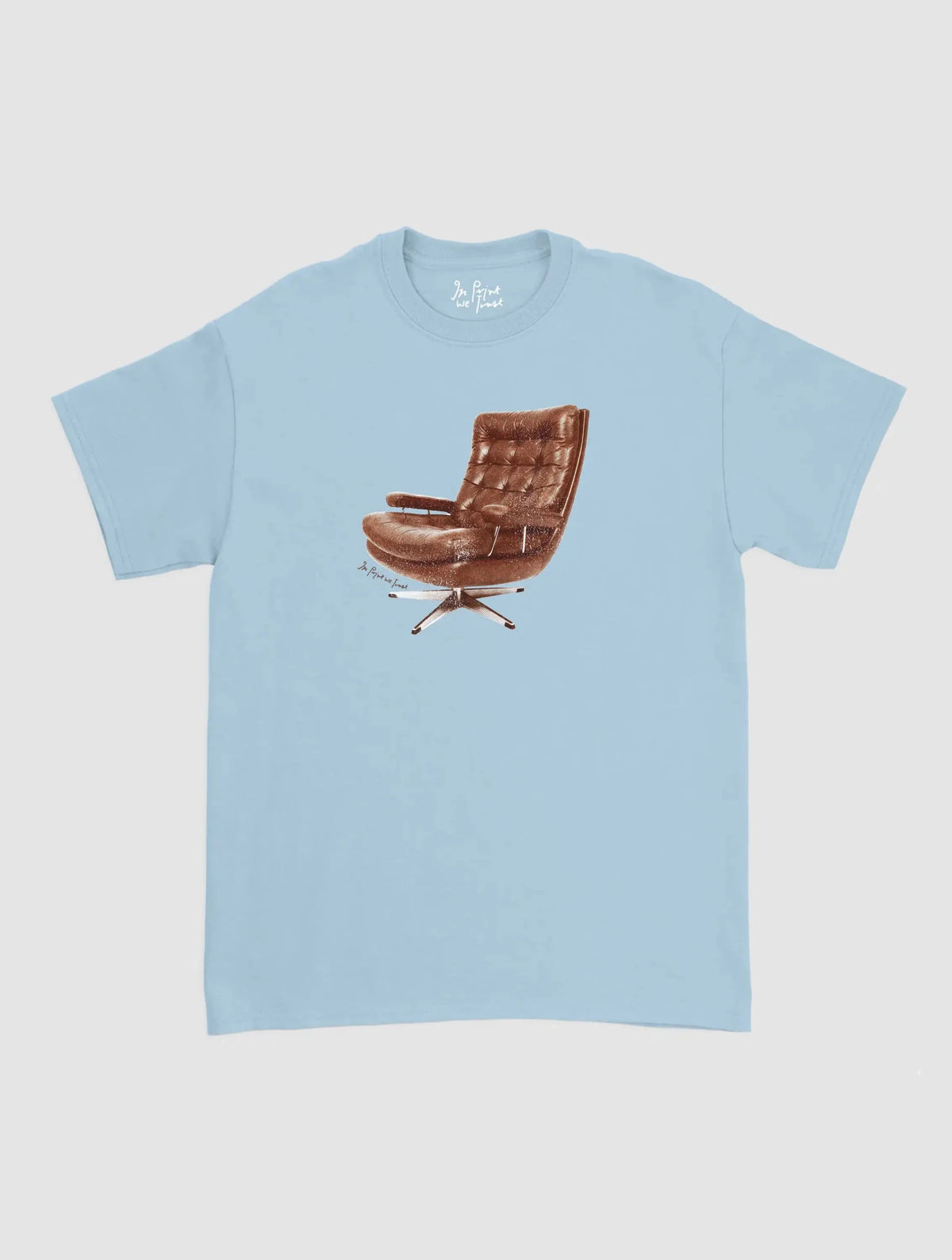 sit down classic tee - In Print We Trust