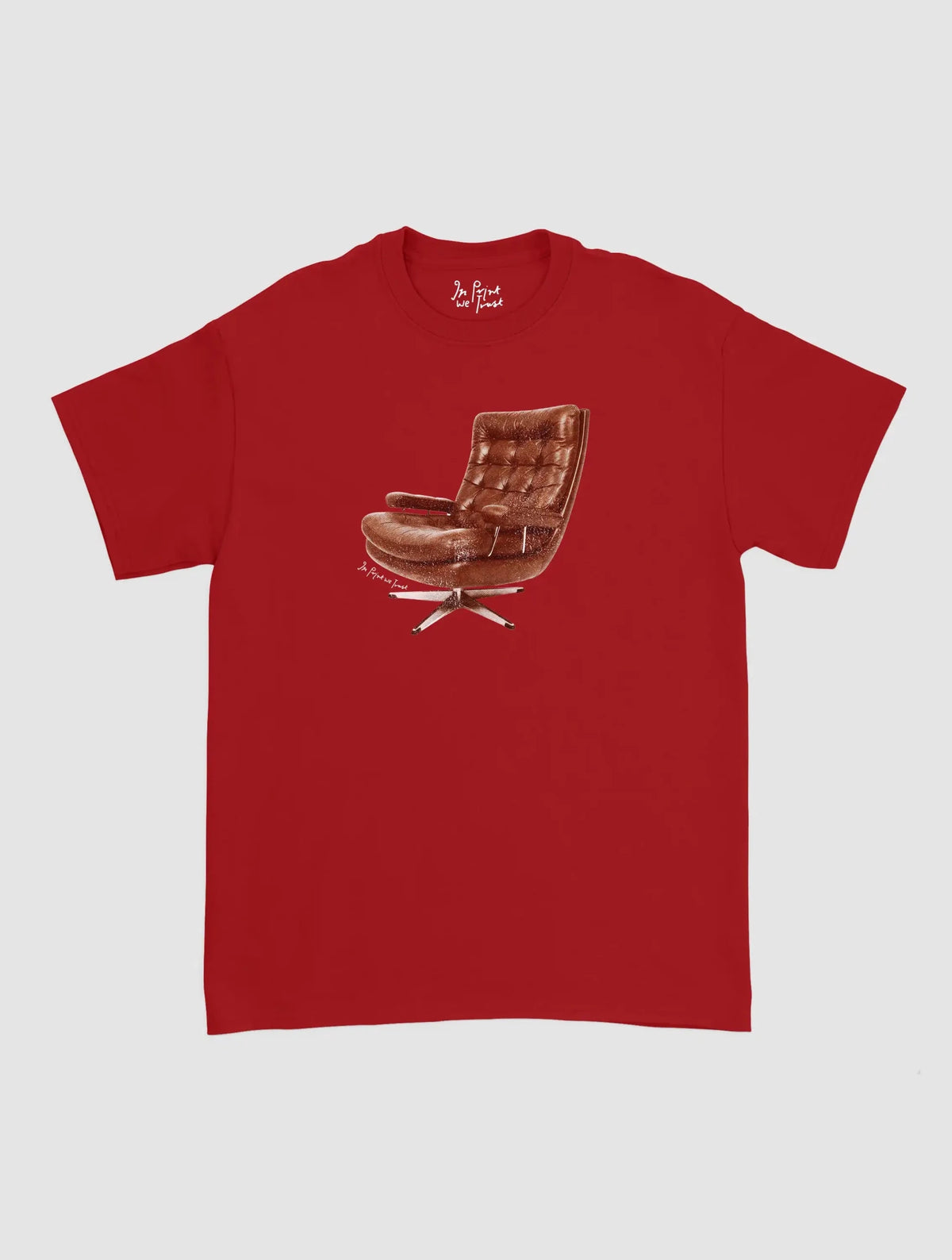sit down classic tee - In Print We Trust