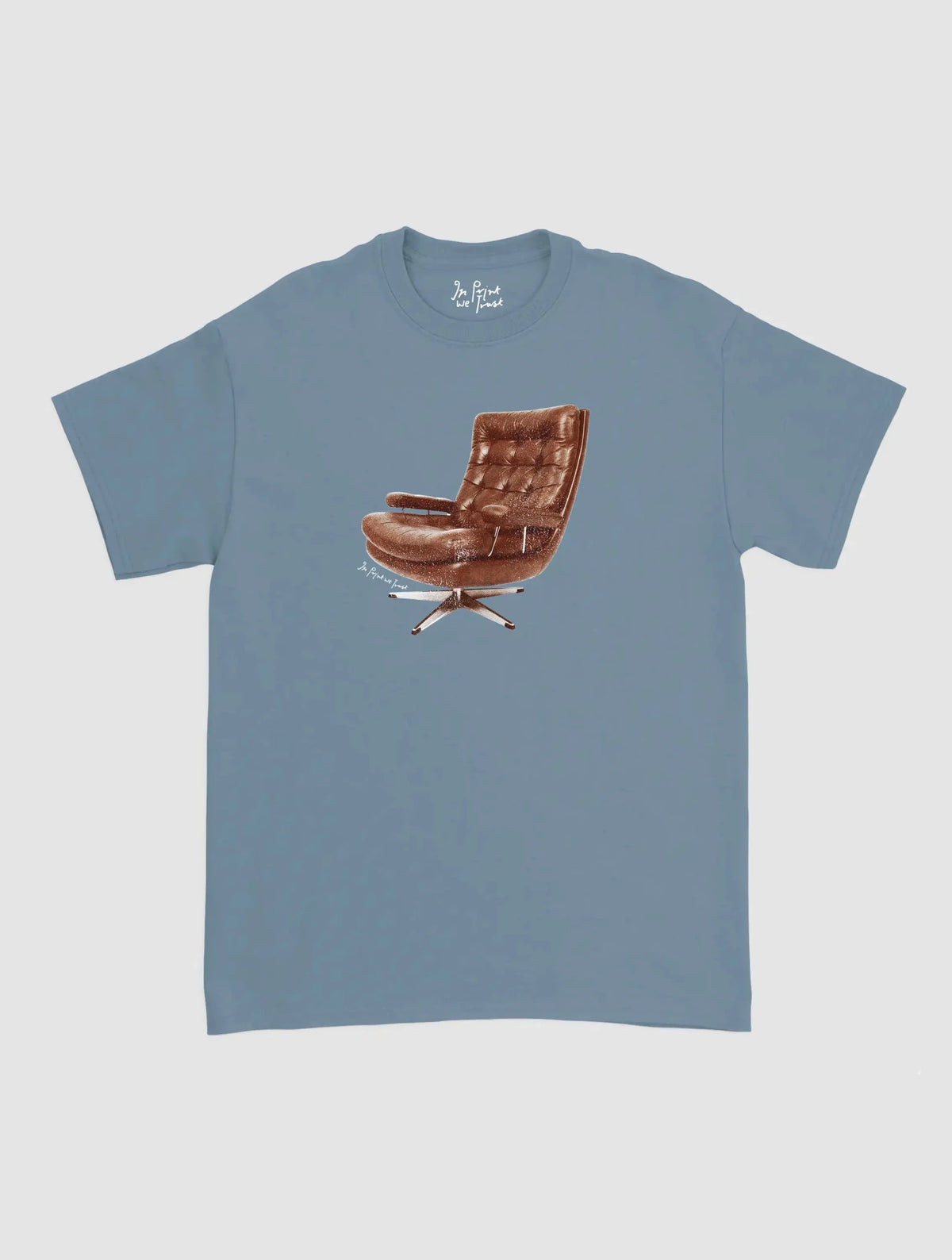 sit down classic tee - In Print We Trust