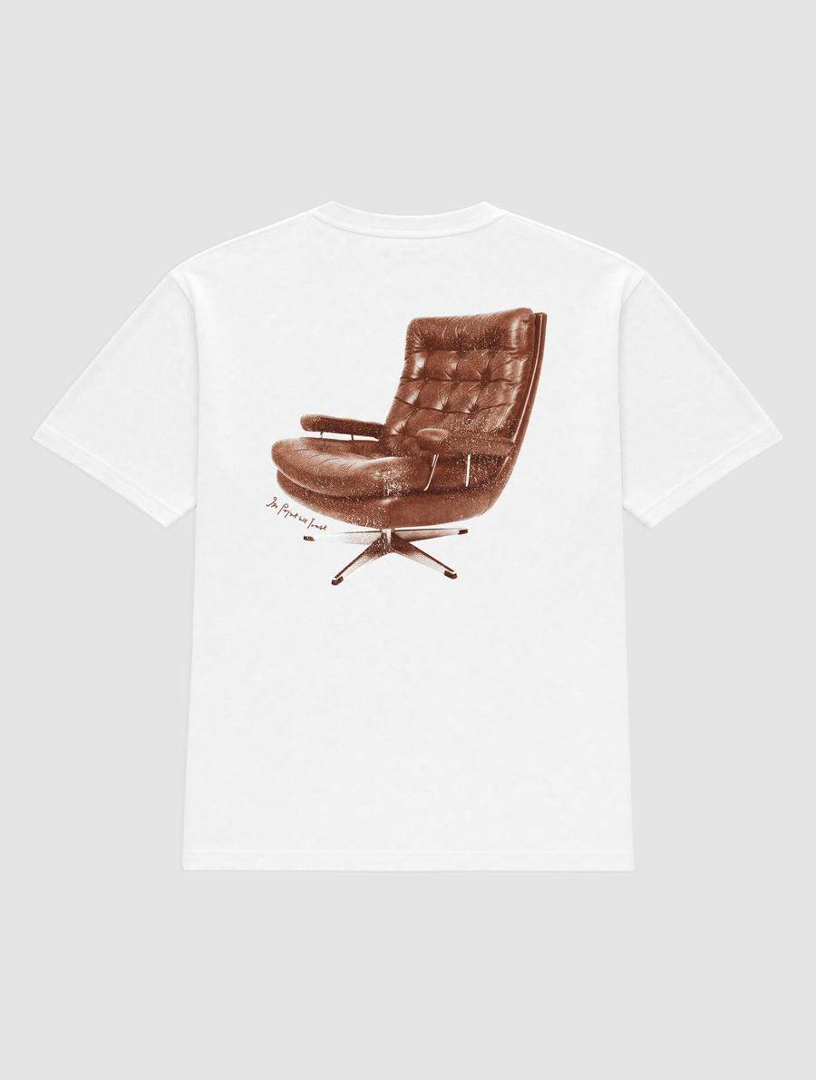 sit down heavyweight tee - In Print We Trust