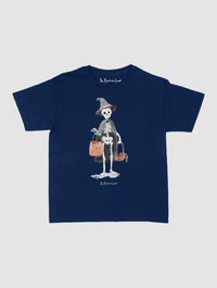 skeleton baby tee - In Print We Trust
