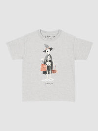 skeleton baby tee - In Print We Trust