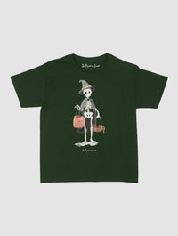 skeleton baby tee - In Print We Trust