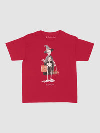 skeleton baby tee - In Print We Trust