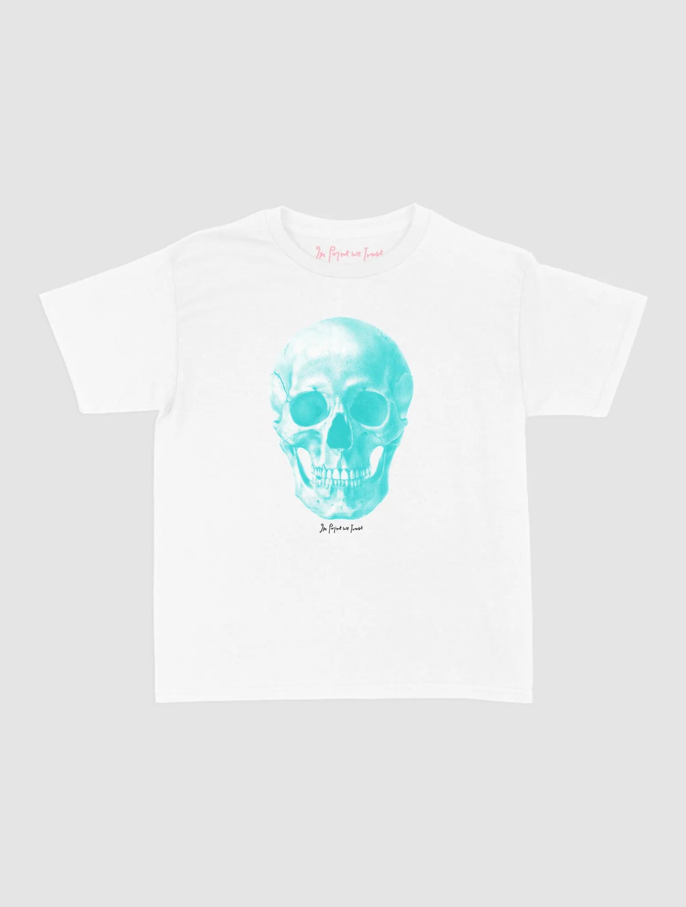 skull baby tee - In Print We Trust