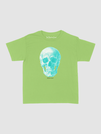 skull baby tee - In Print We Trust