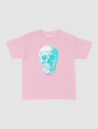 skull baby tee - In Print We Trust