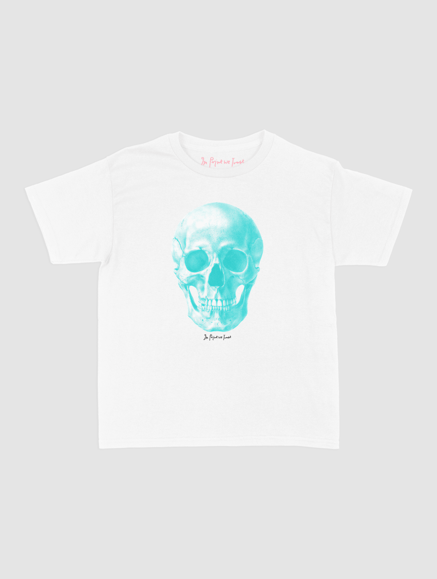 skull baby tee - In Print We Trust