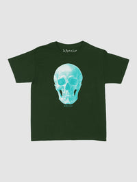 skull baby tee - In Print We Trust