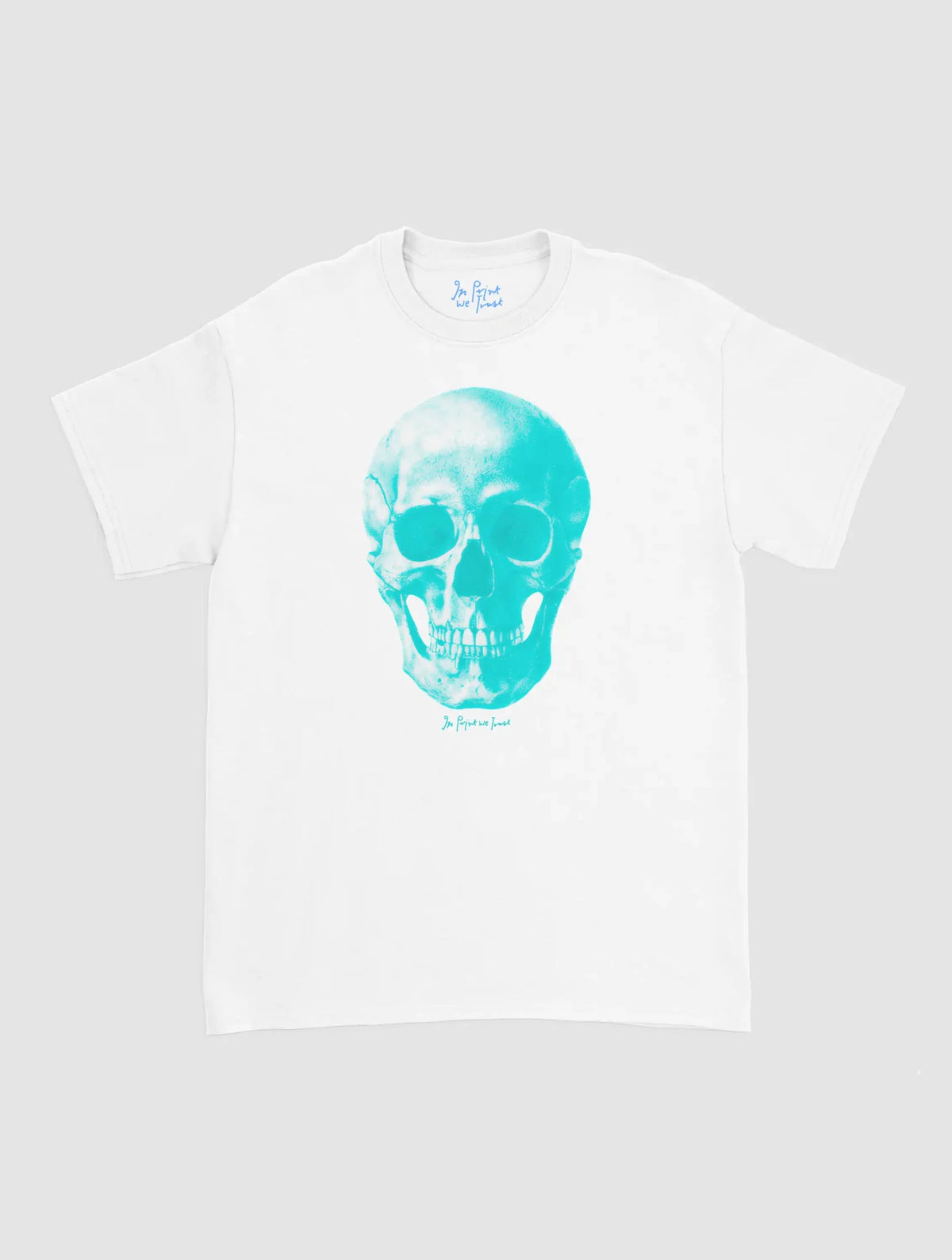 skull classic tee - In Print We Trust