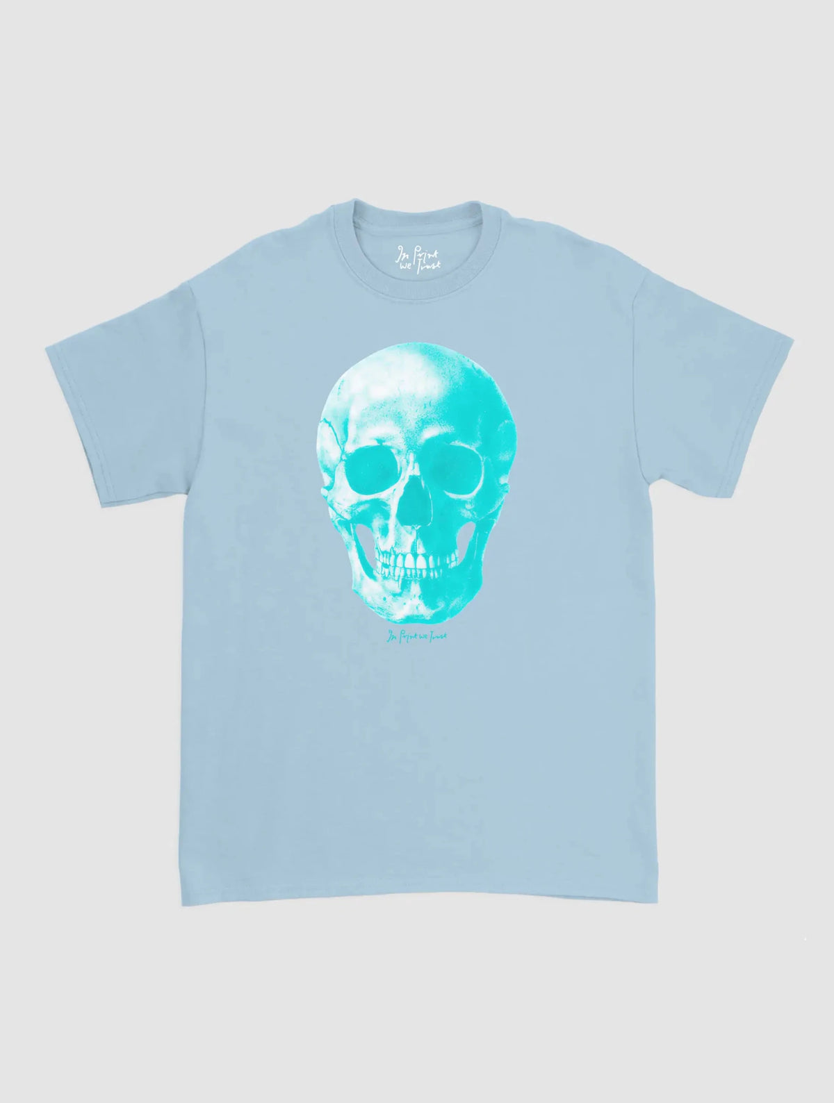 skull classic tee - In Print We Trust