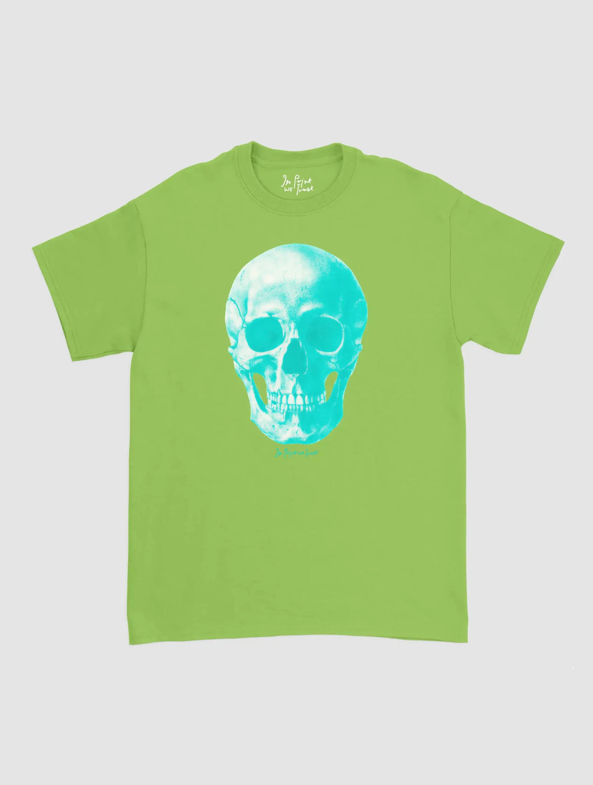 skull classic tee - In Print We Trust