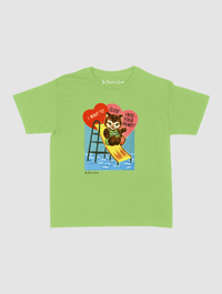 slide into your heart baby tee - In Print We Trust