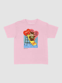 slide into your heart baby tee - In Print We Trust