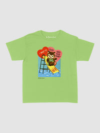 slide into your heart baby tee - In Print We Trust