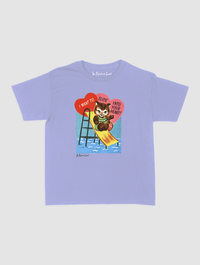 slide into your heart baby tee - In Print We Trust