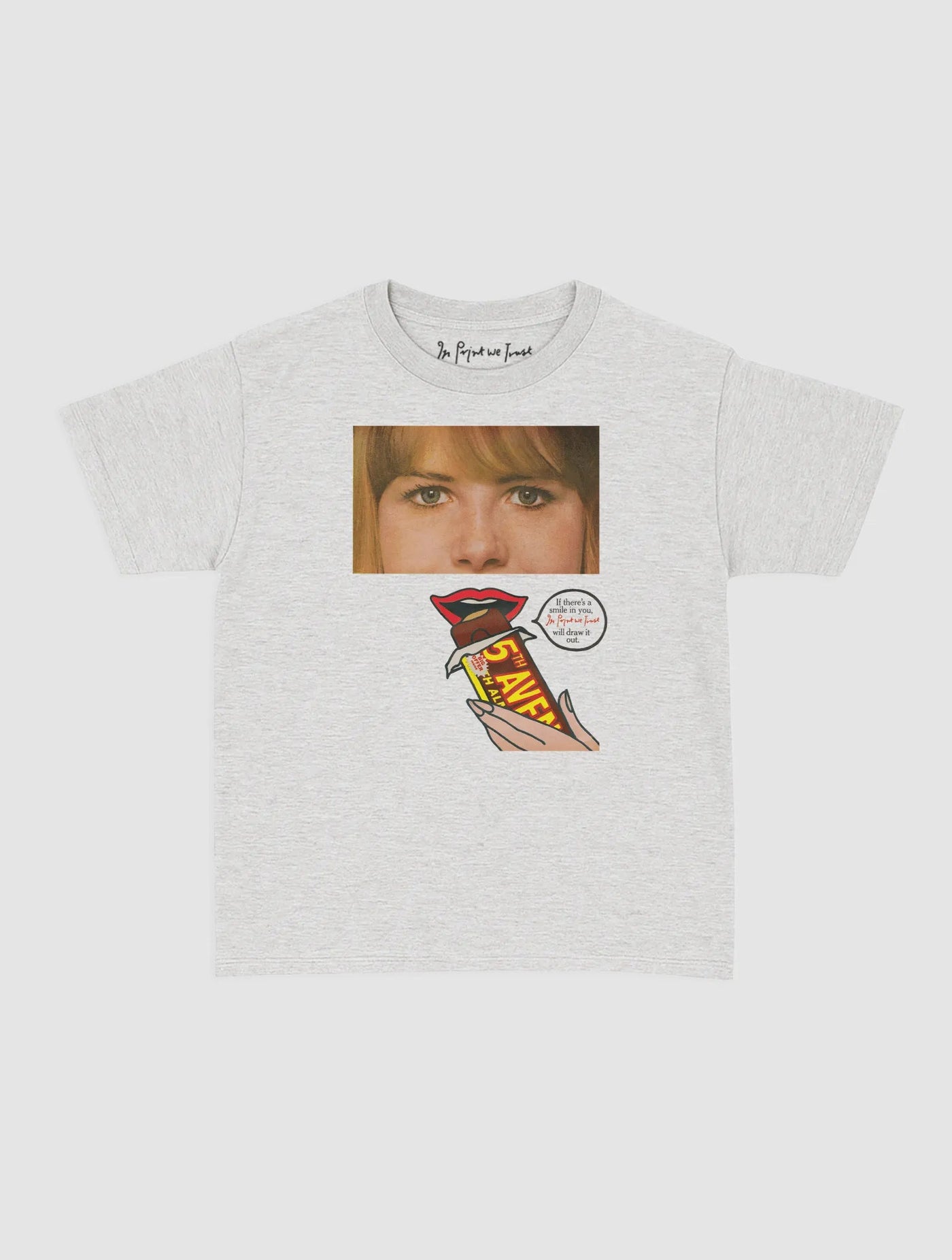 smile baby tee - In Print We Trust