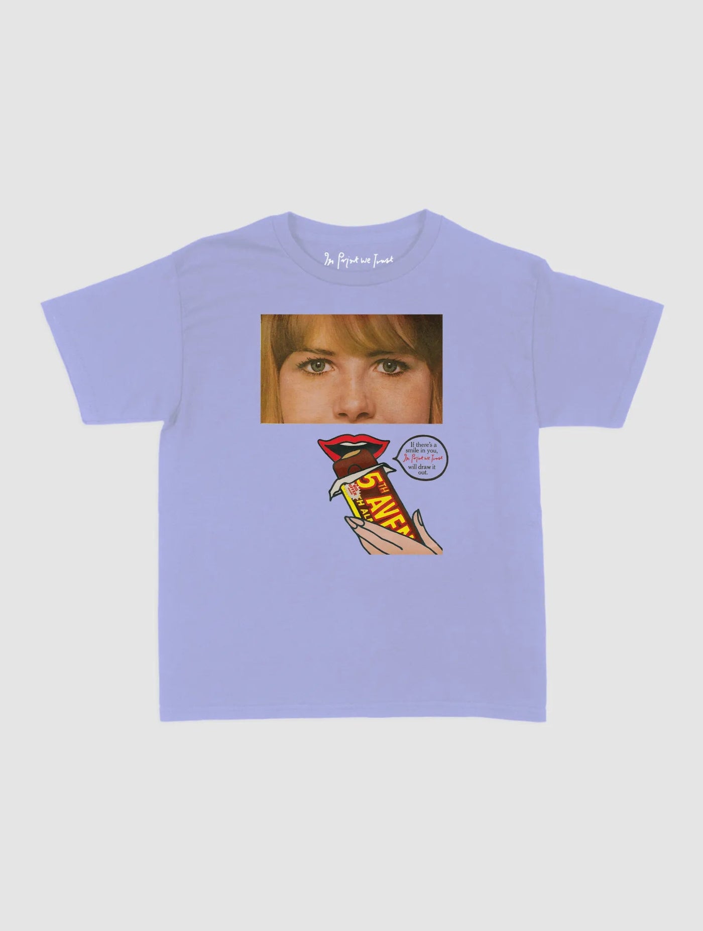 smile baby tee - In Print We Trust