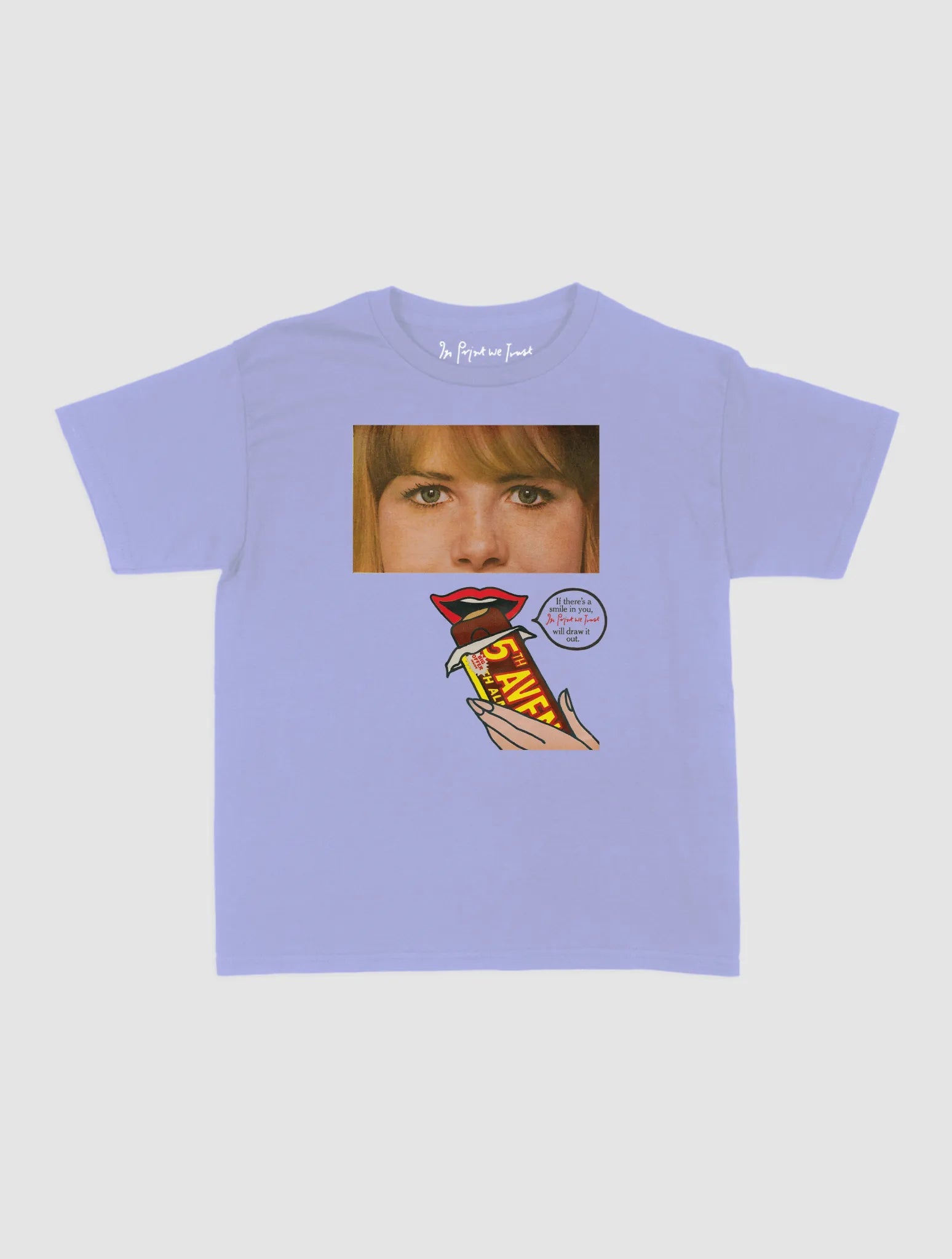smile baby tee - In Print We Trust