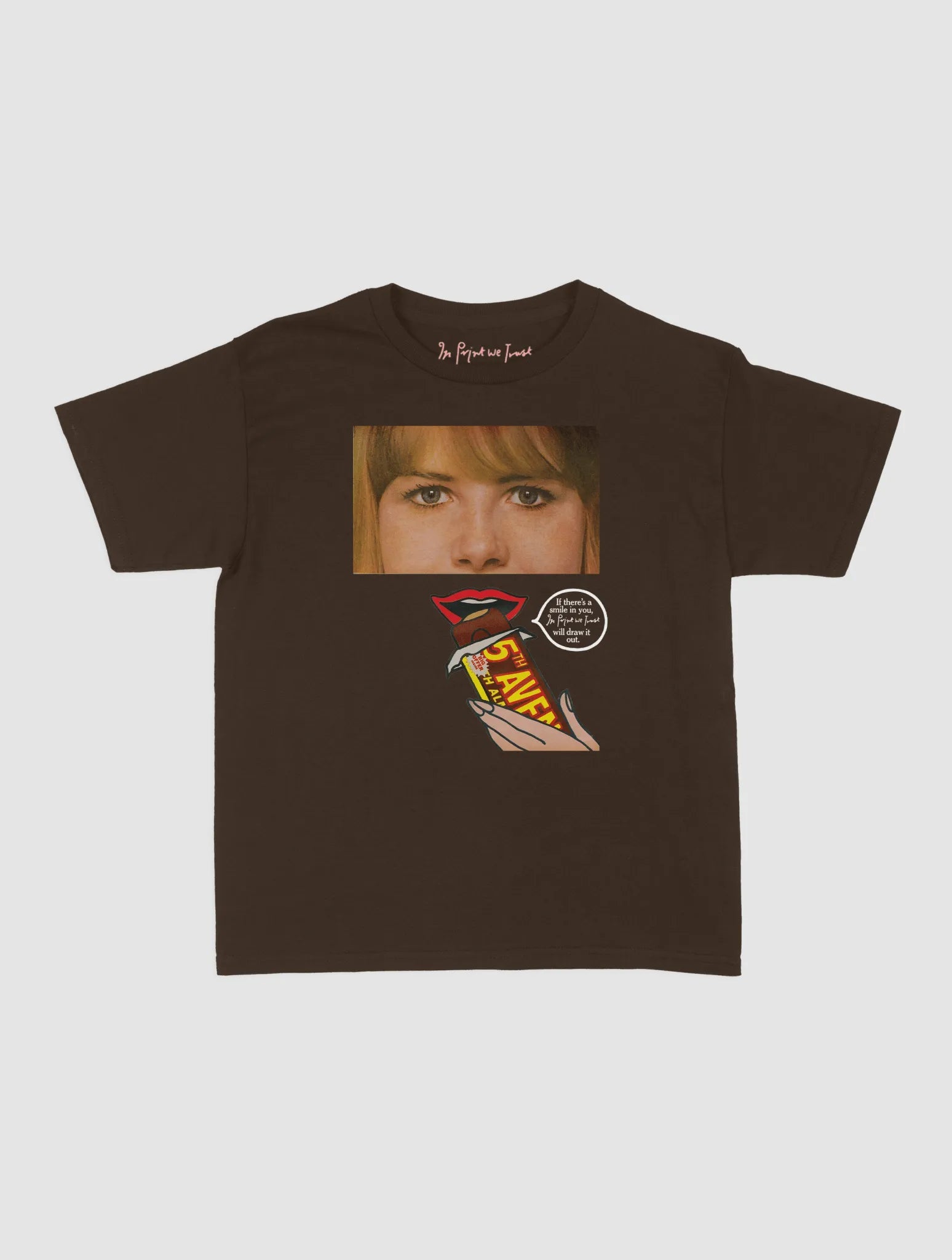 smile baby tee - In Print We Trust