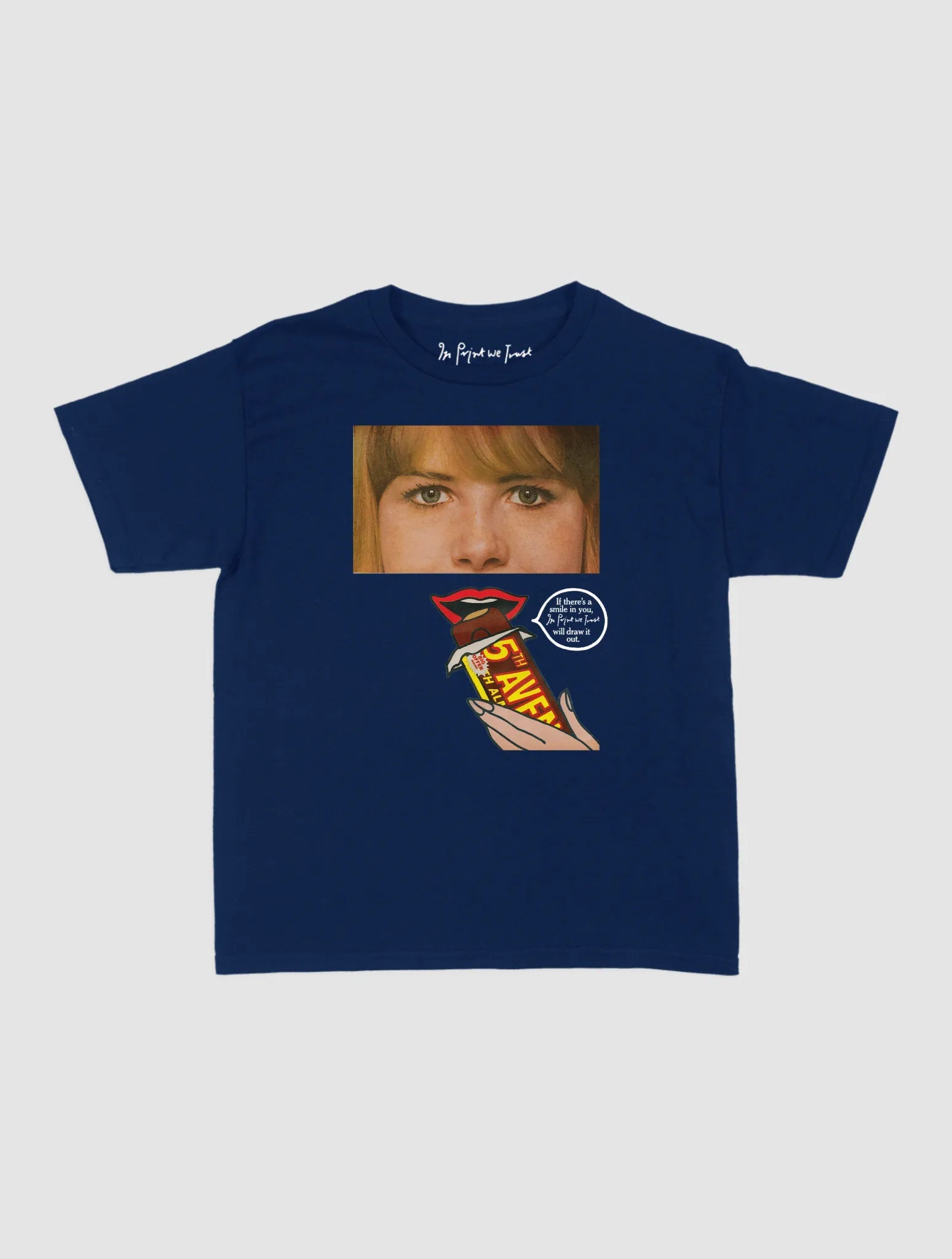 smile baby tee - In Print We Trust