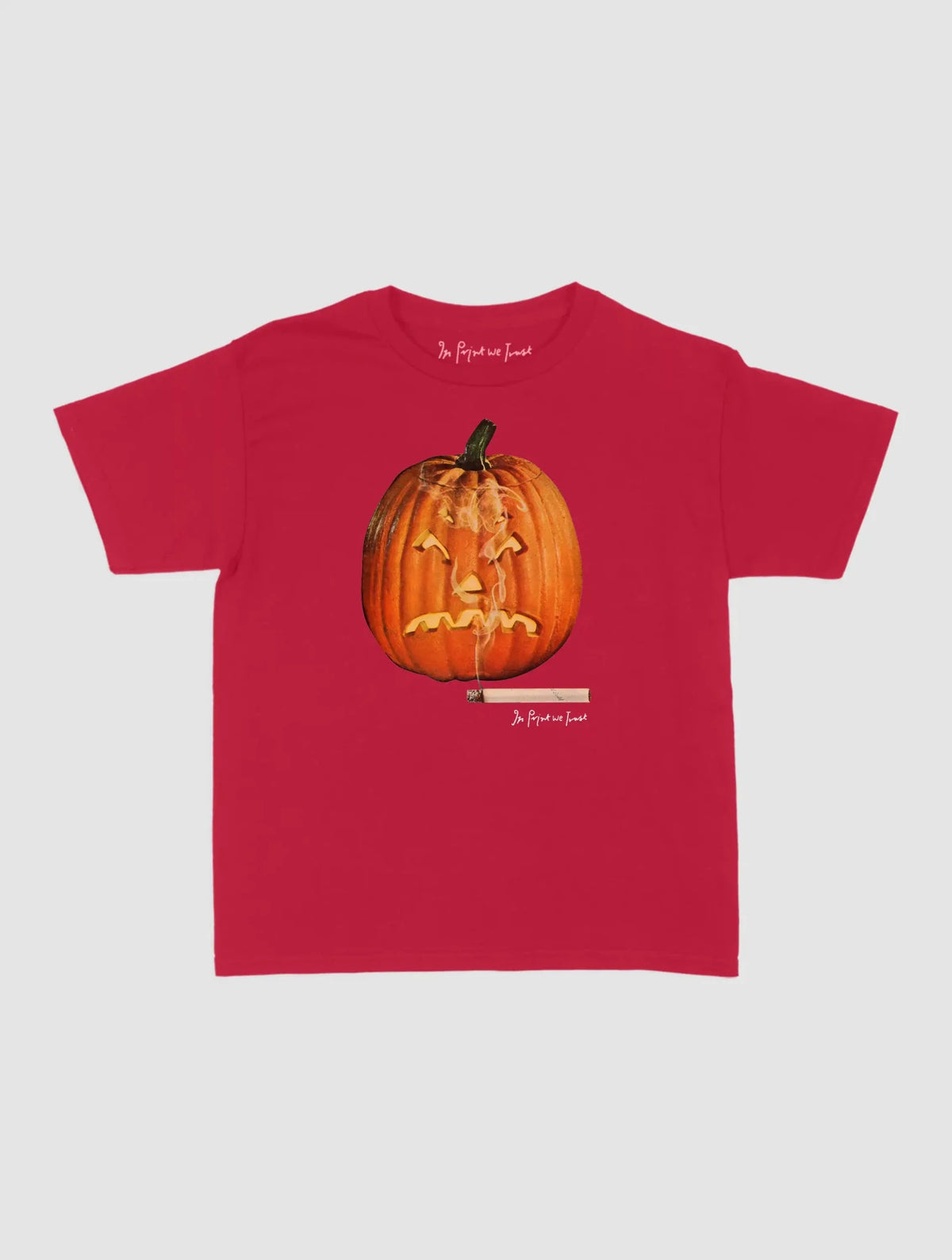 smoking baby tee - In Print We Trust