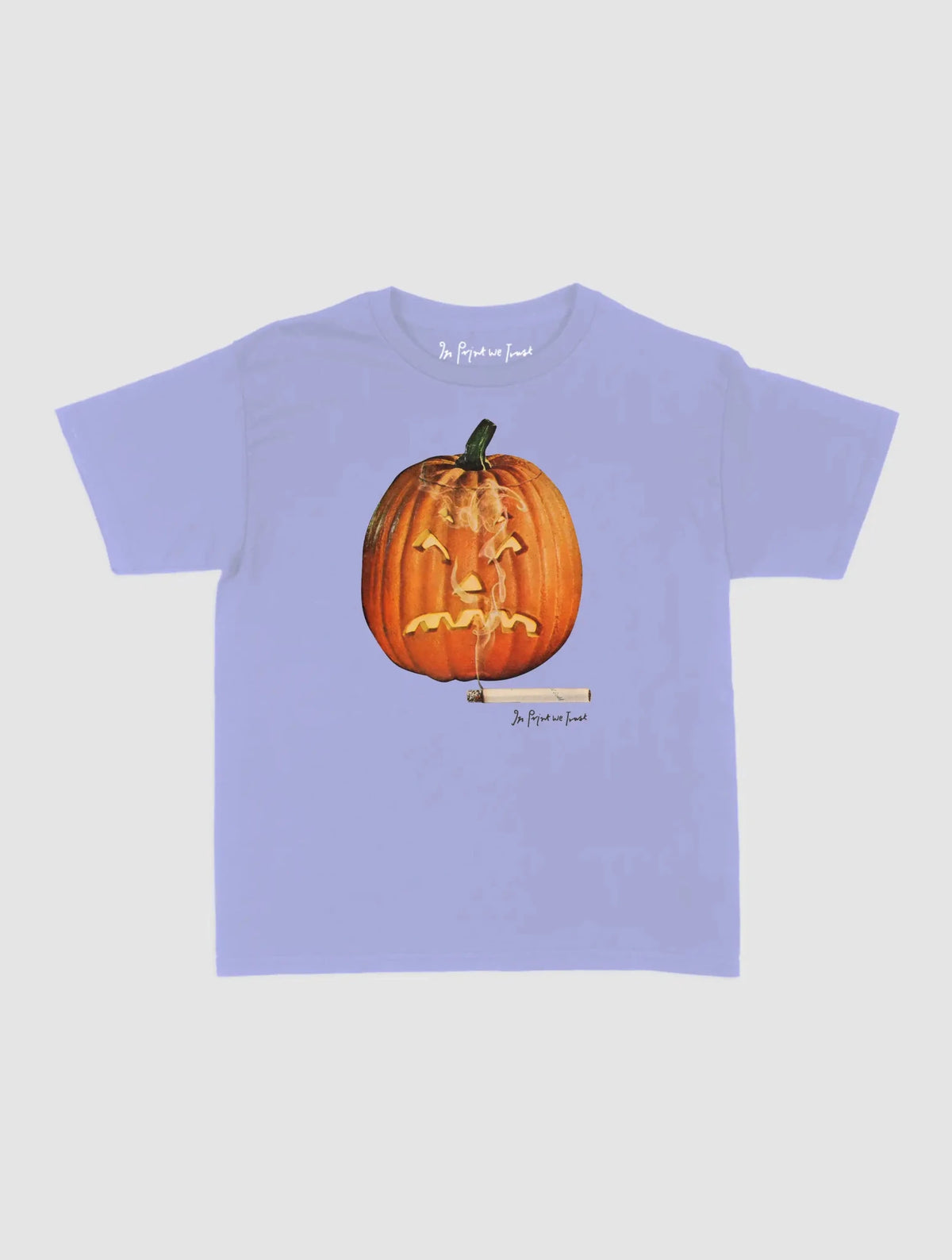 smoking baby tee - In Print We Trust