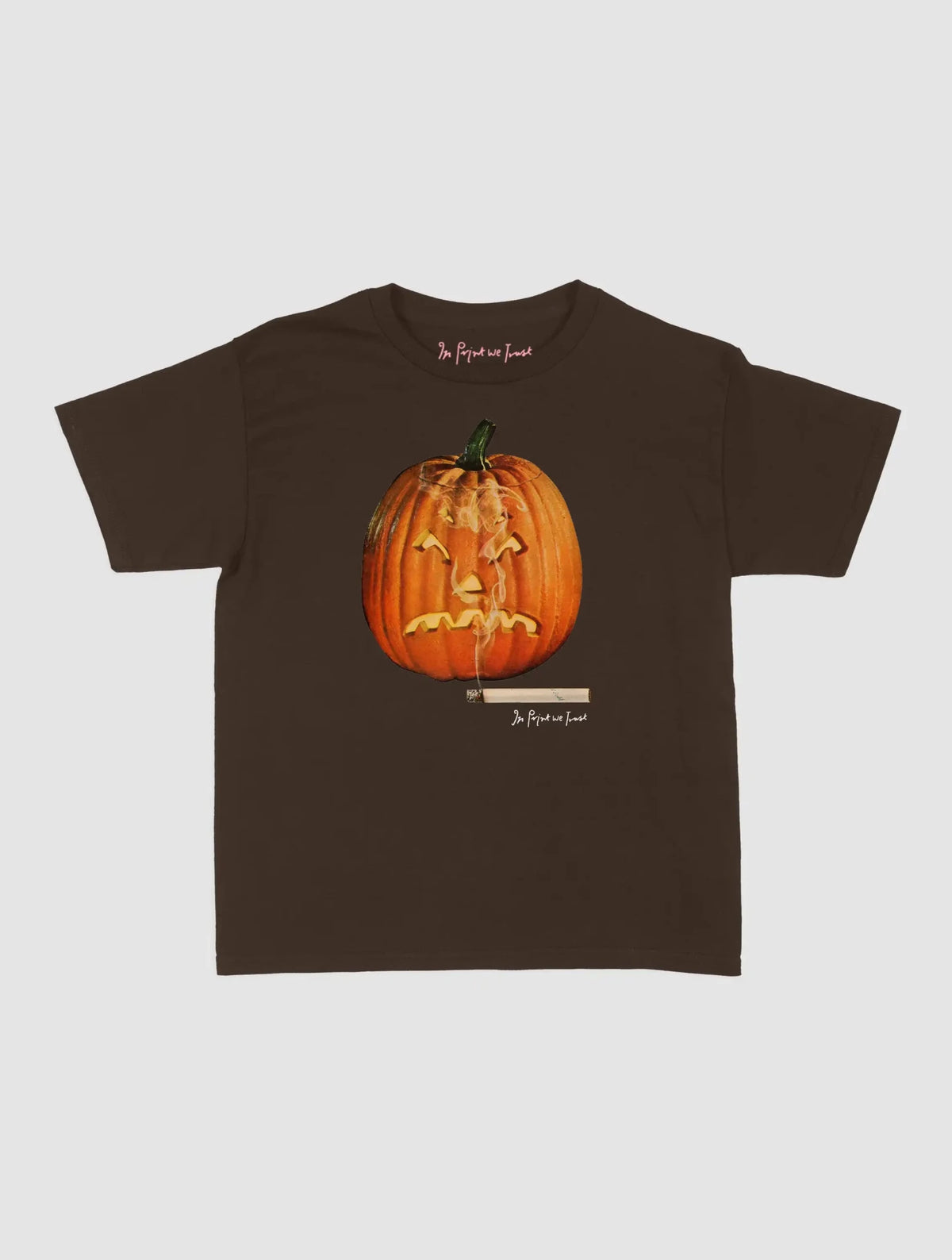 smoking baby tee - In Print We Trust