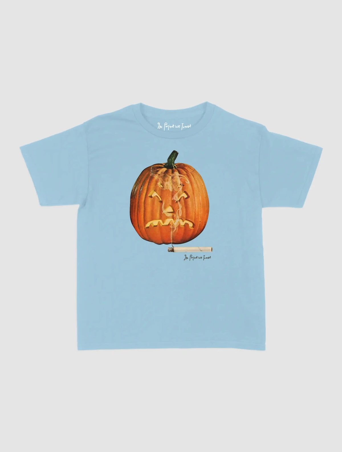 smoking baby tee - In Print We Trust