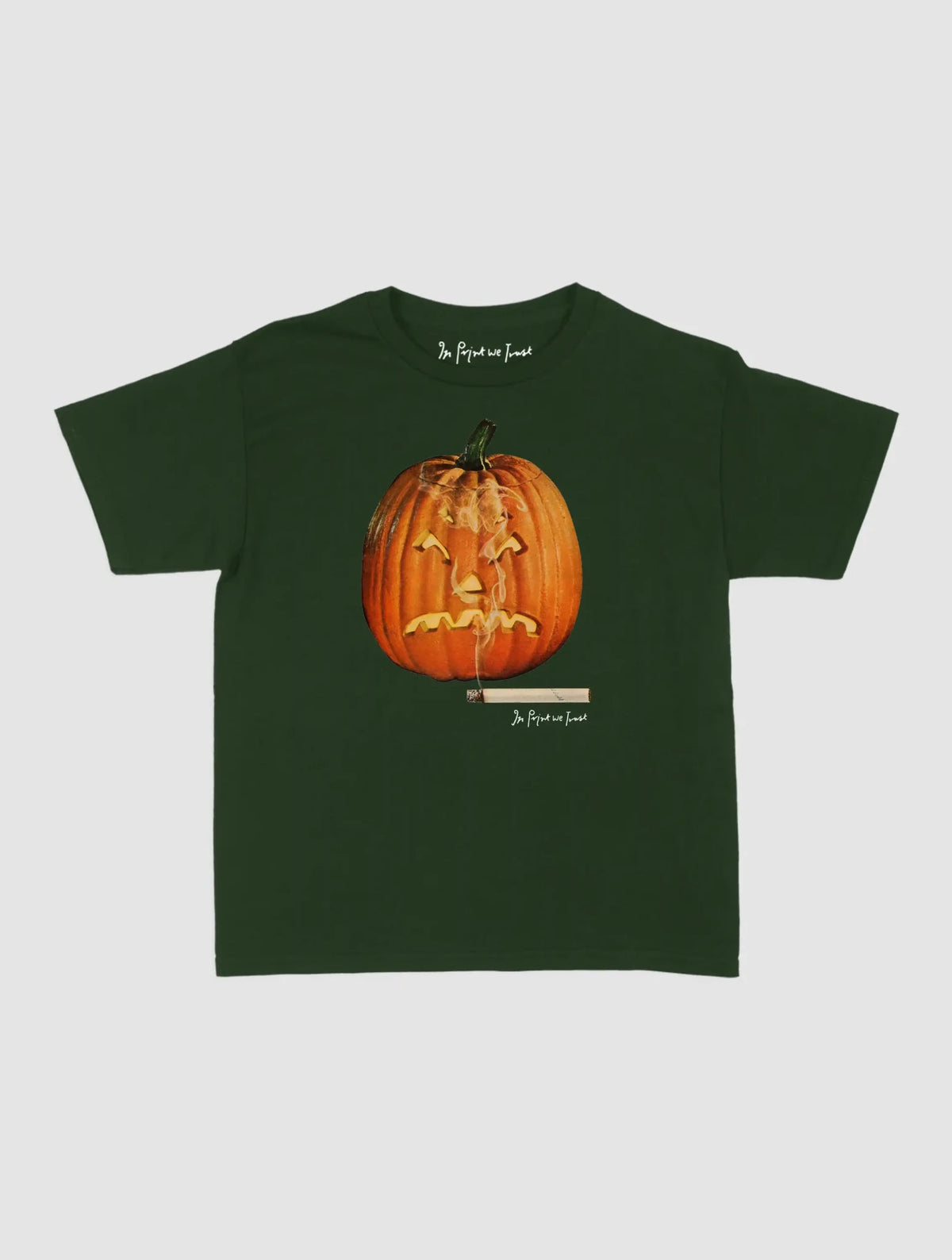 smoking baby tee - In Print We Trust