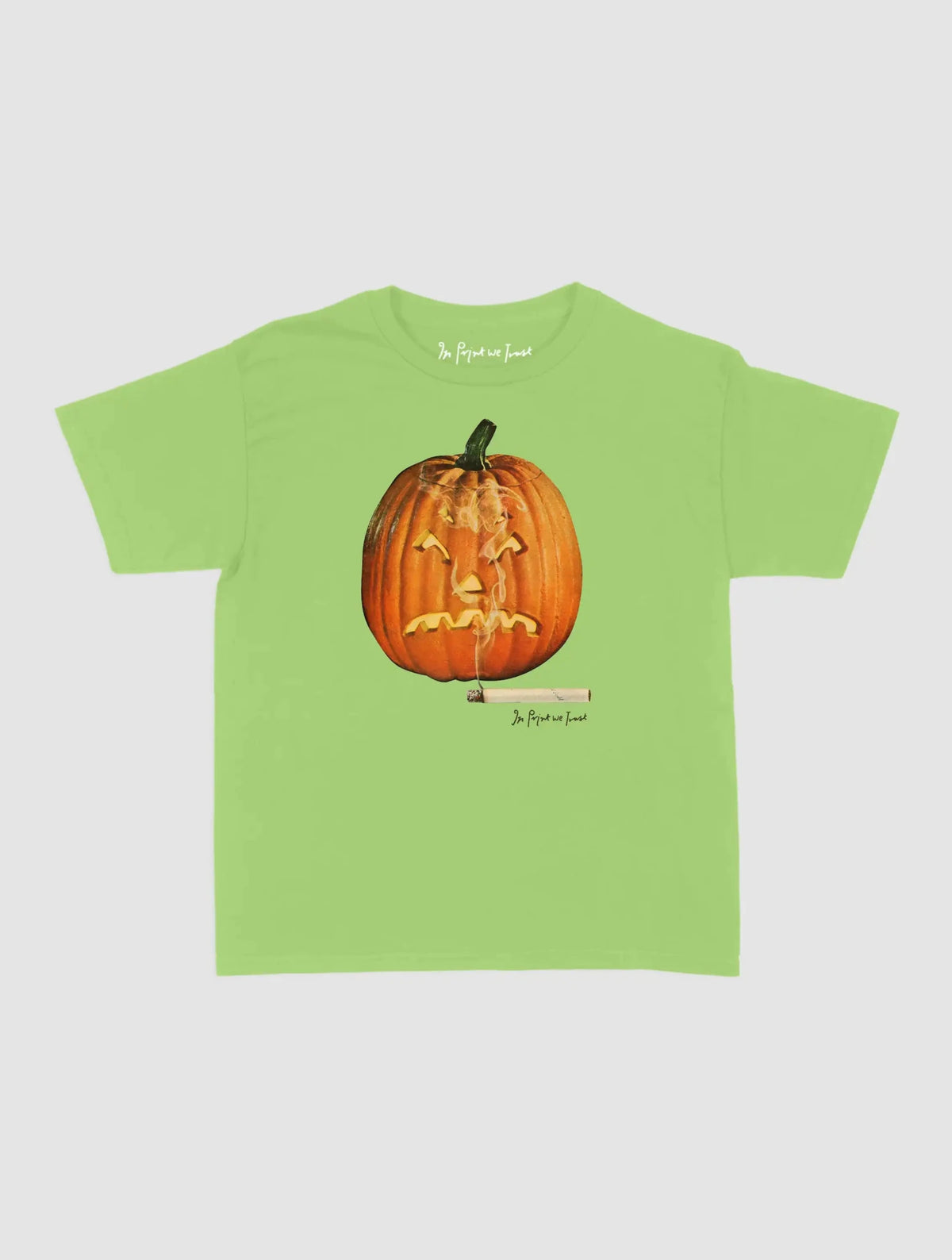 smoking baby tee - In Print We Trust