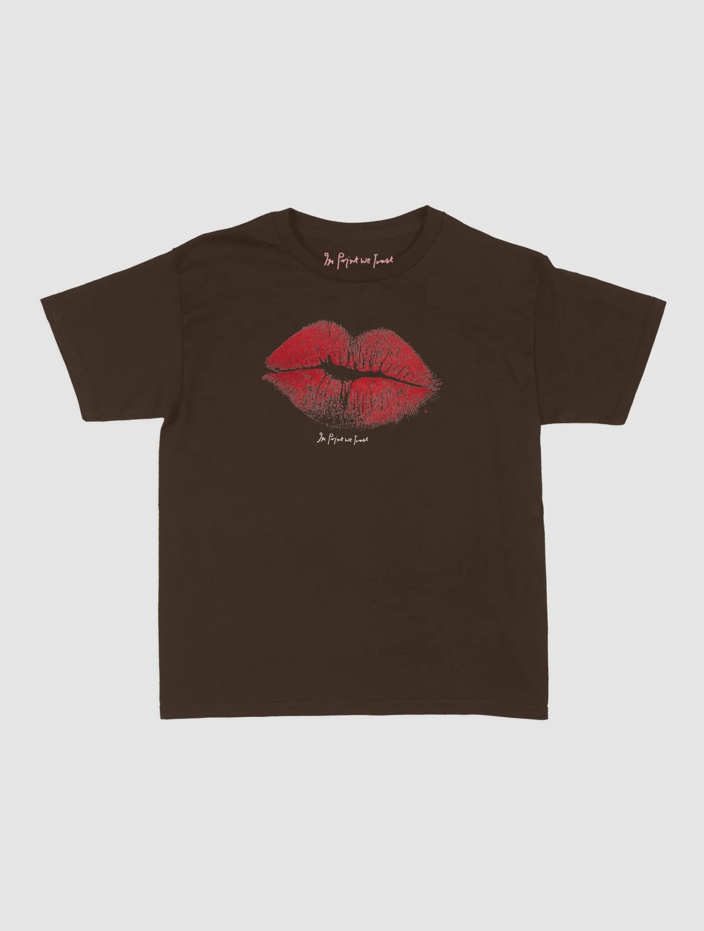 smooch baby tee - In Print We Trust