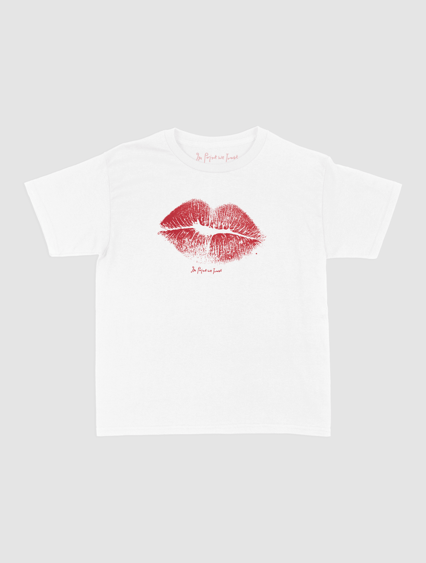 smooch baby tee - In Print We Trust