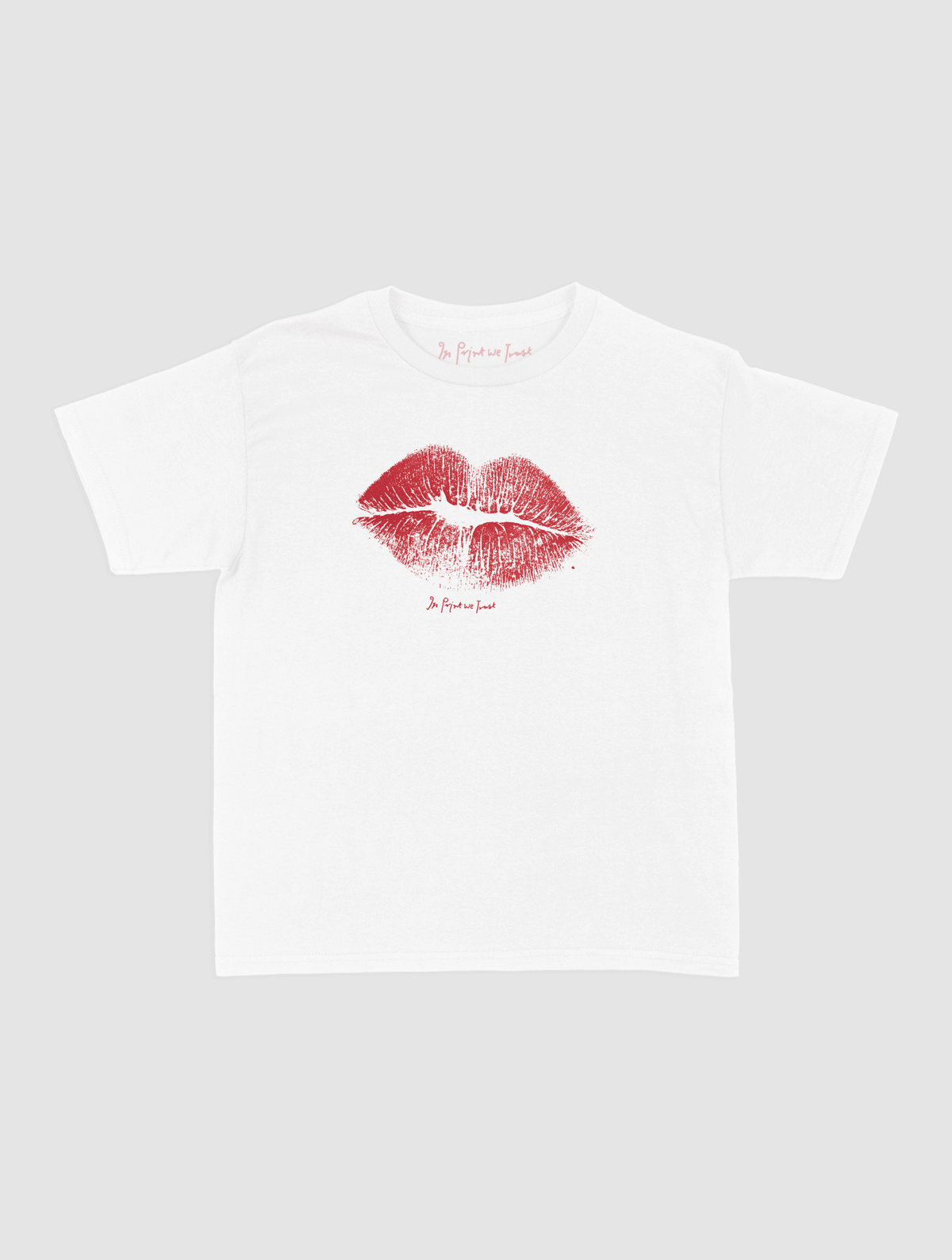 smooch baby tee - In Print We Trust