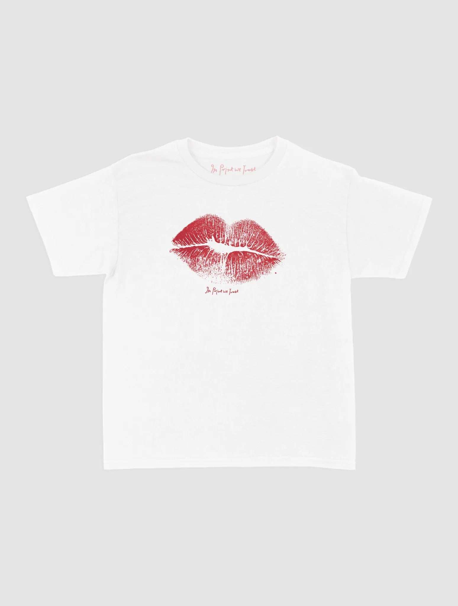 smooch baby tee - In Print We Trust