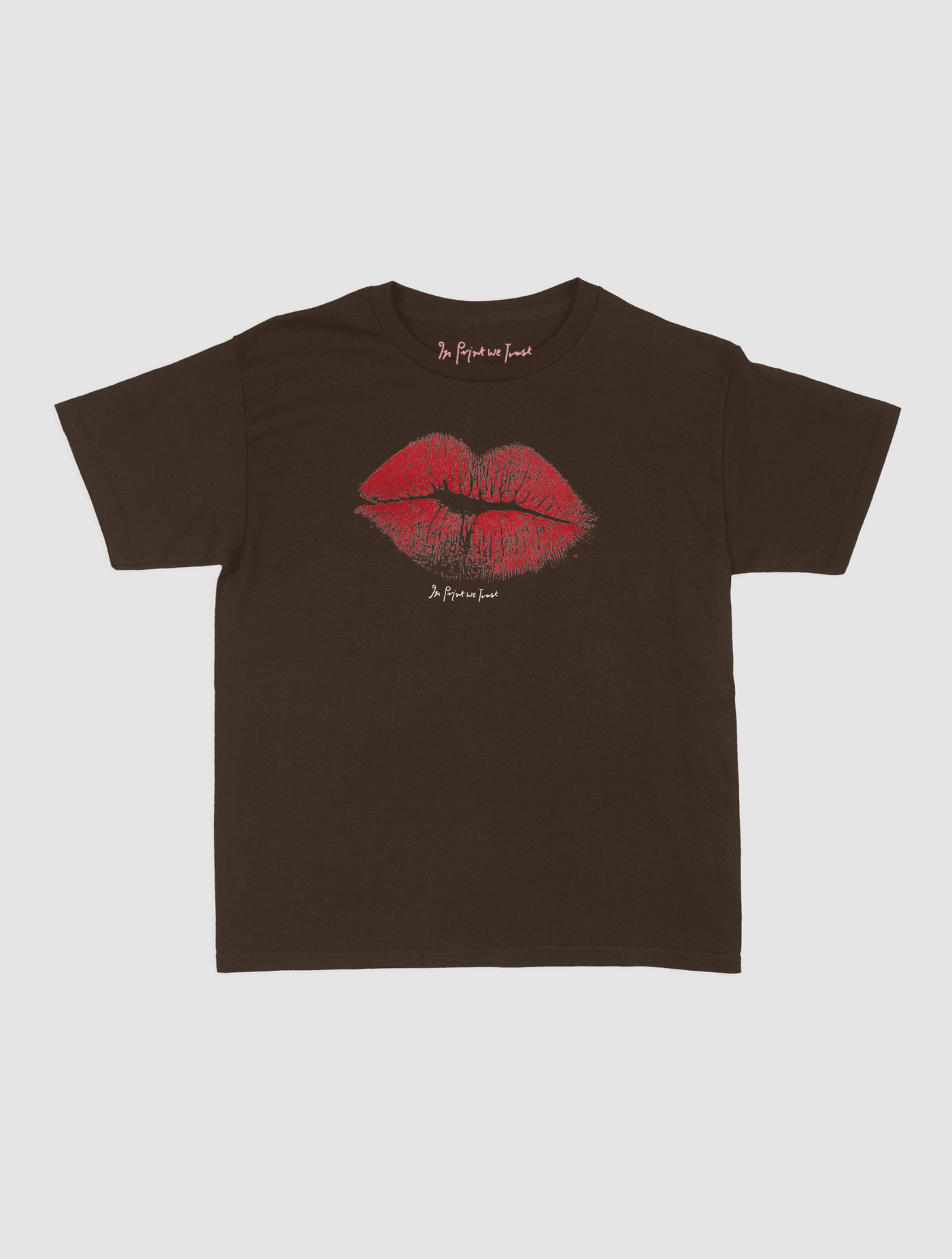 smooch baby tee - In Print We Trust