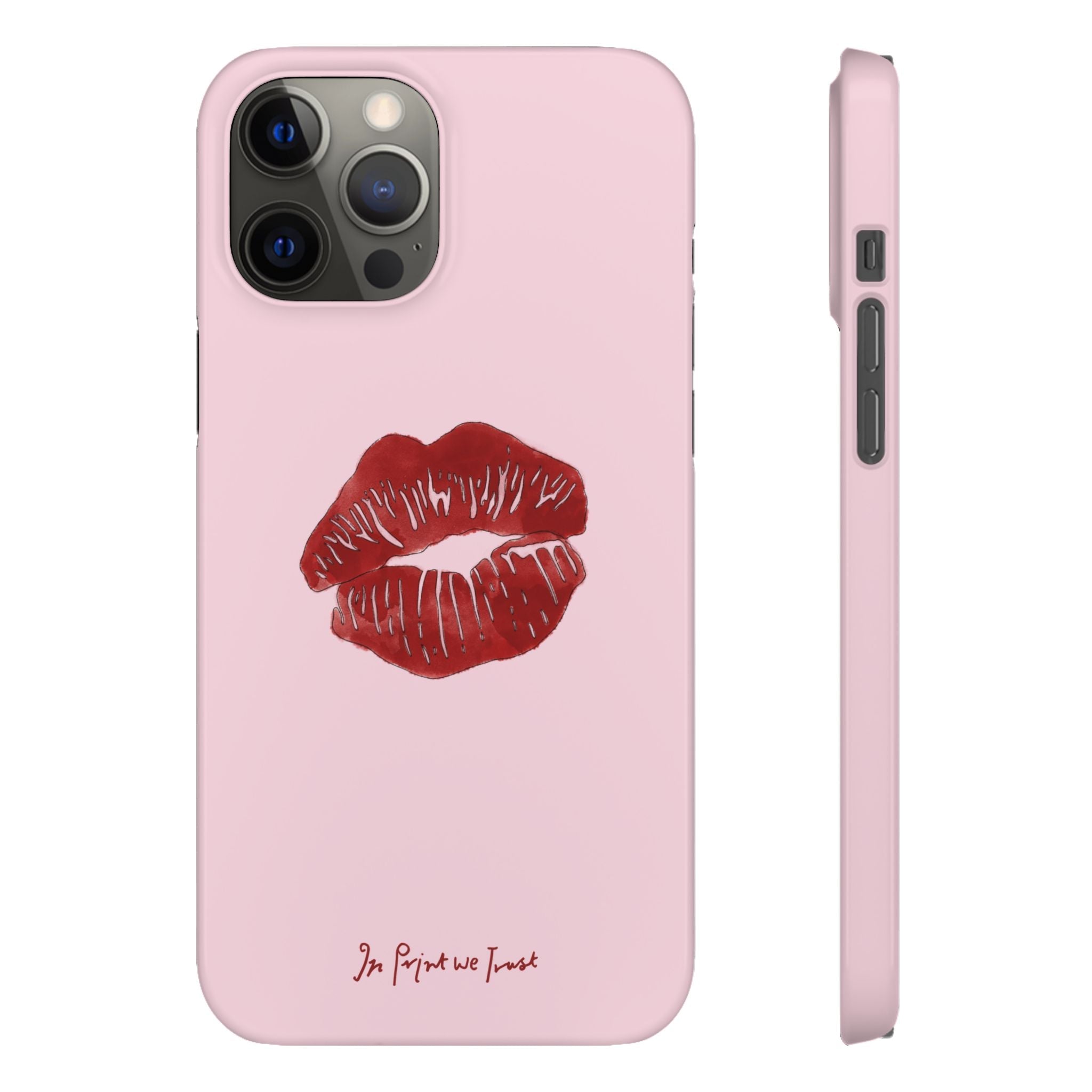 smooch iPhone case - In Print We Trust