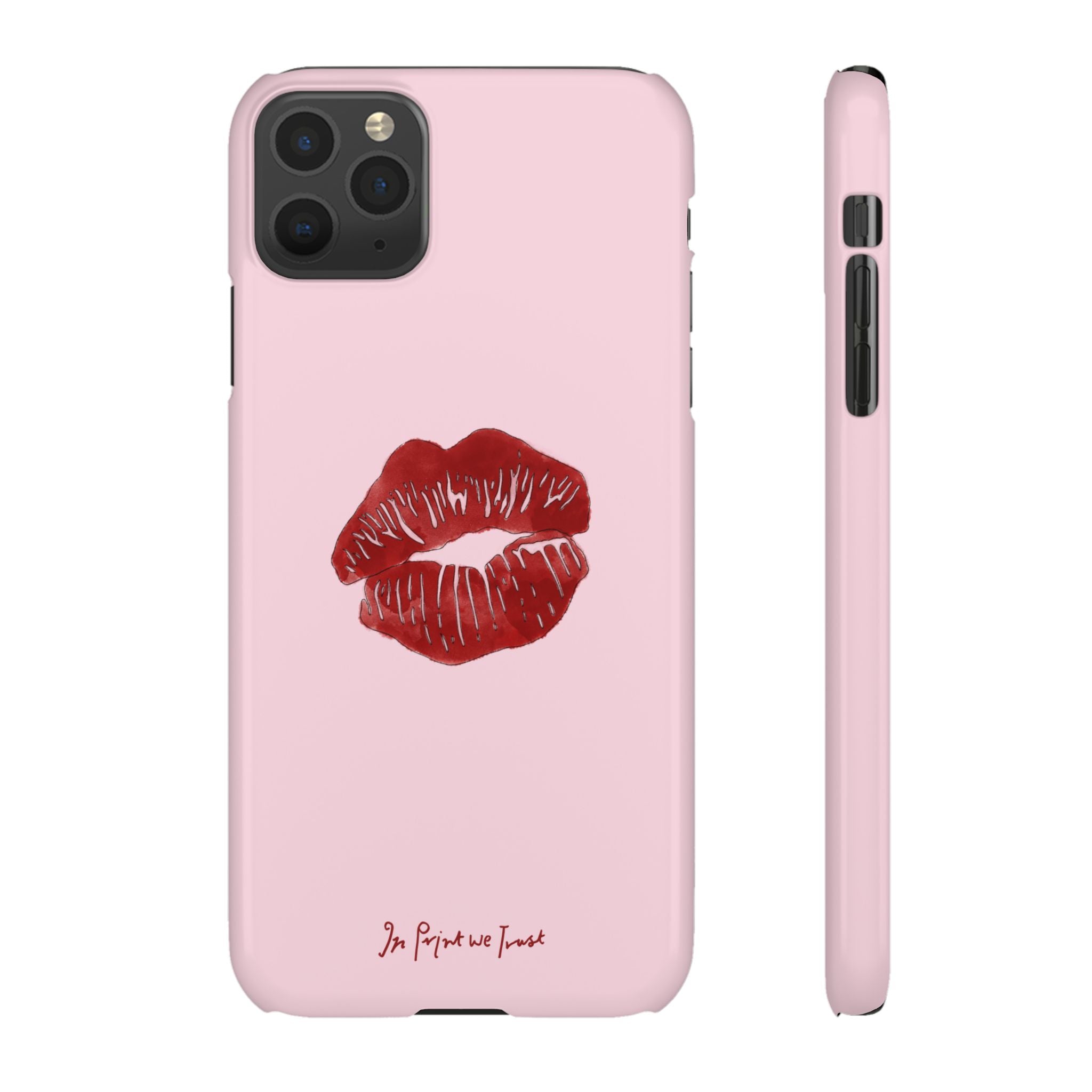 smooch iPhone case - In Print We Trust