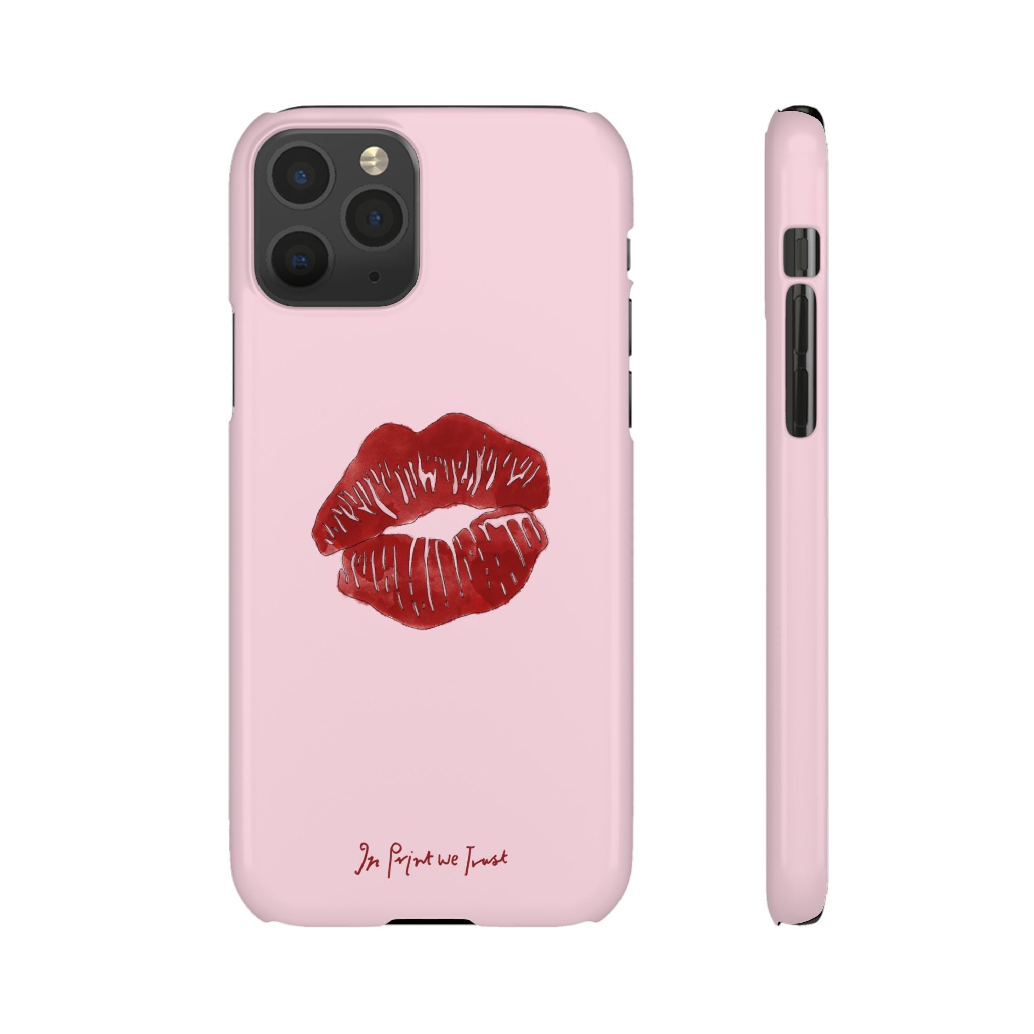 smooch iPhone case - In Print We Trust