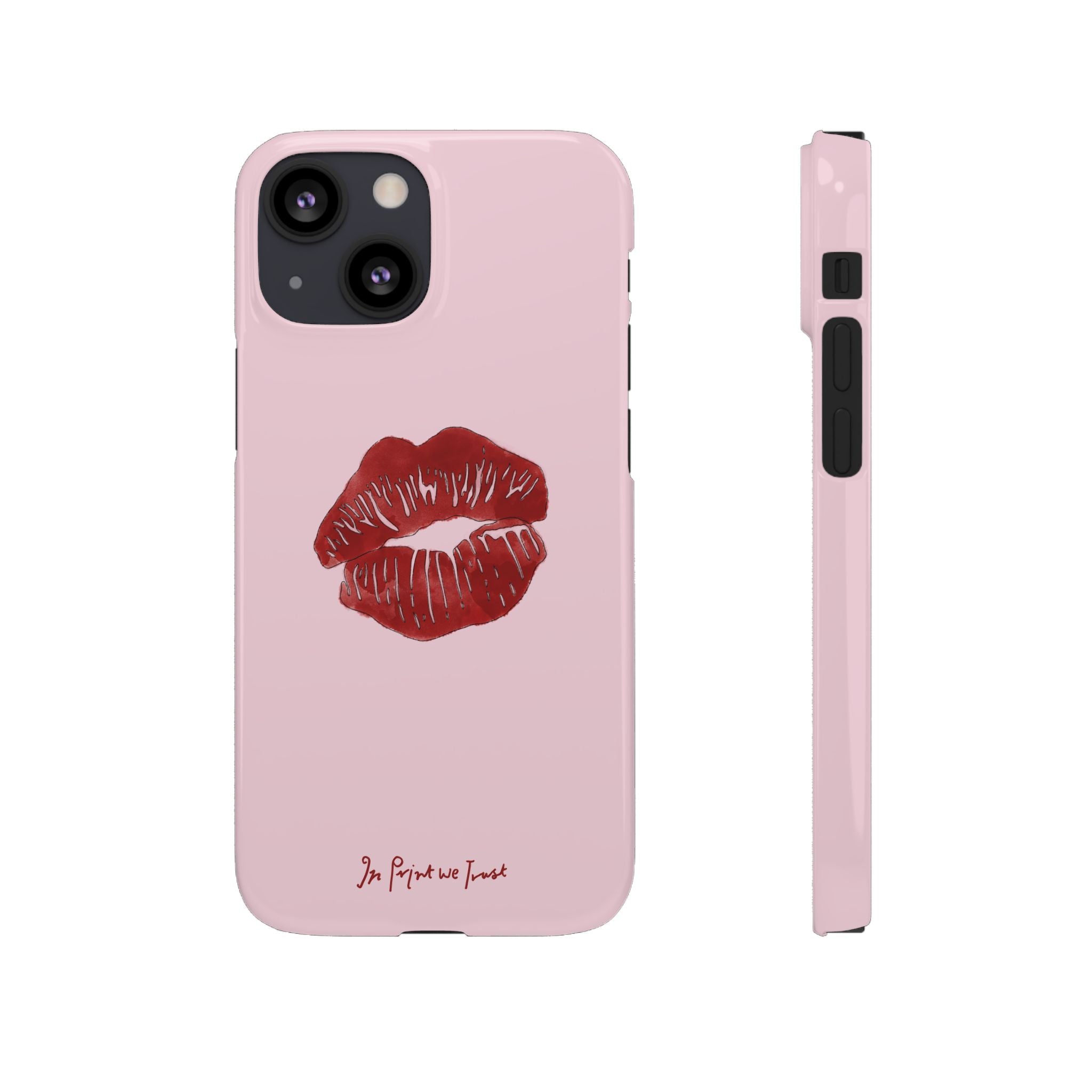 smooch iPhone case - In Print We Trust