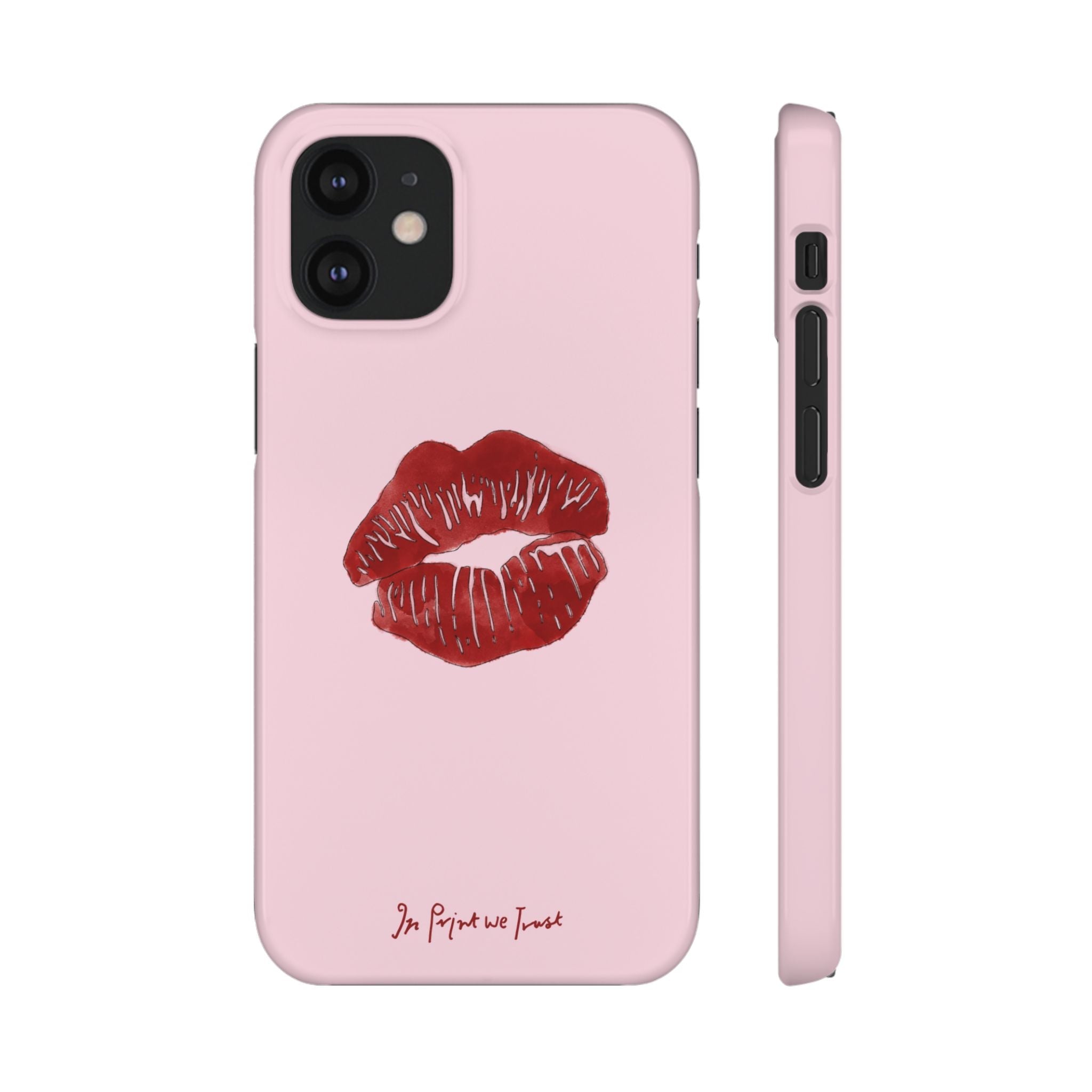 smooch iPhone case - In Print We Trust