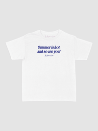 so are you baby tee - In Print We Trust