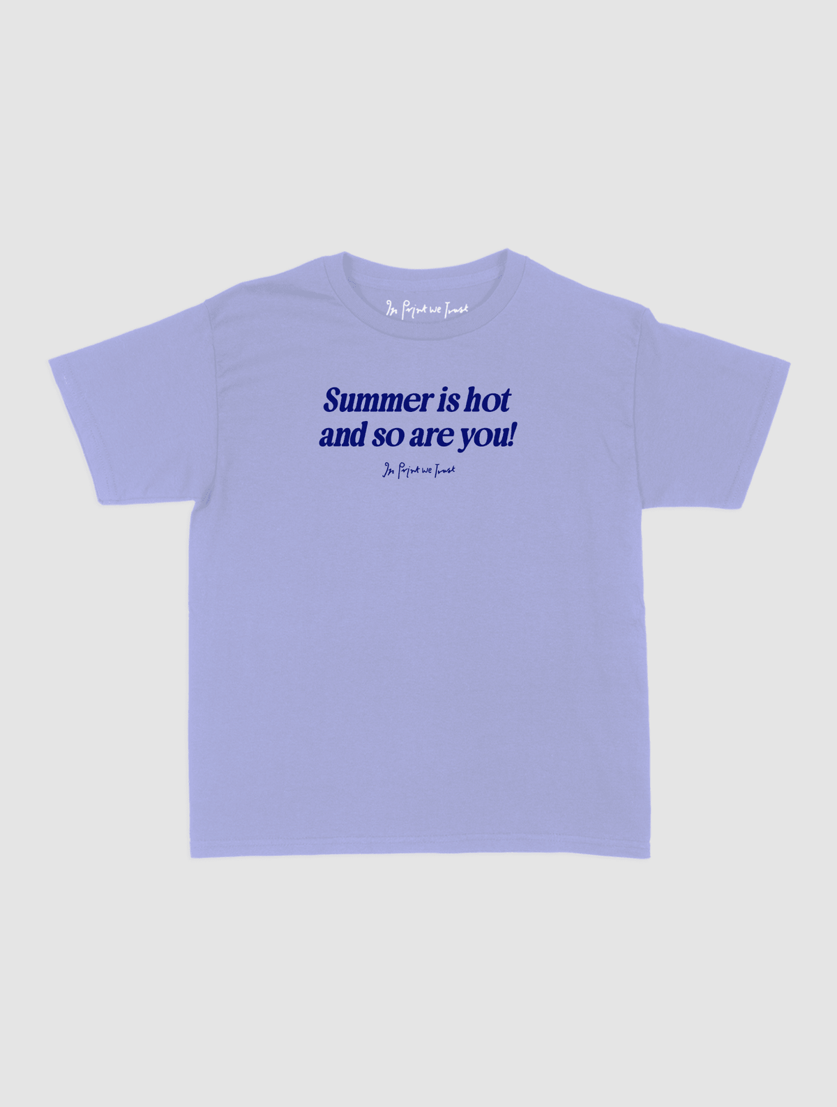 so are you baby tee - In Print We Trust