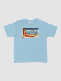 soaking it up baby tee - In Print We Trust